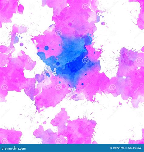 El Modelo Incons Til De La Acuarela Rosada Azul Y P Rpura Borra Para