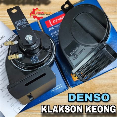 Jual Klakson Keong Denso Waterpoof Tahan Air Original Motor Mobil