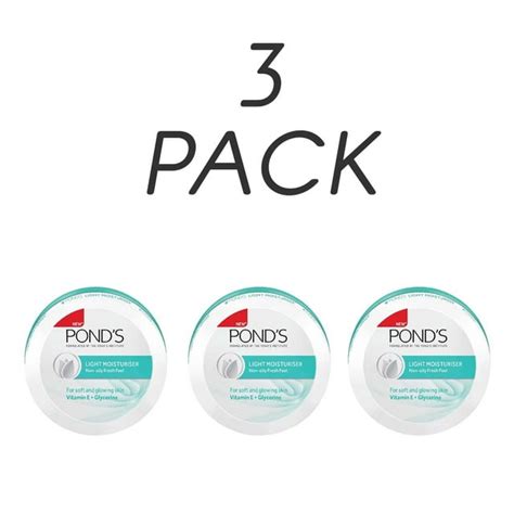 Ponds Light Moisturizing Cream Anti Aging Uv Protection All Skin