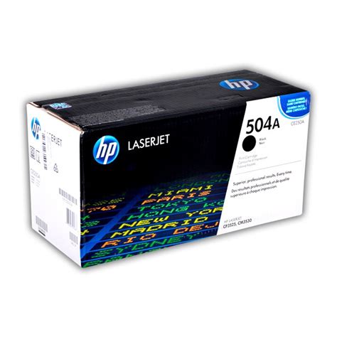 Toner Hp Laserjet Ce250a Negro 【 504a 】 Original