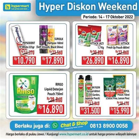 Promo Jsm Hypermart Mulai Oktober Katalog Hyper Diskon