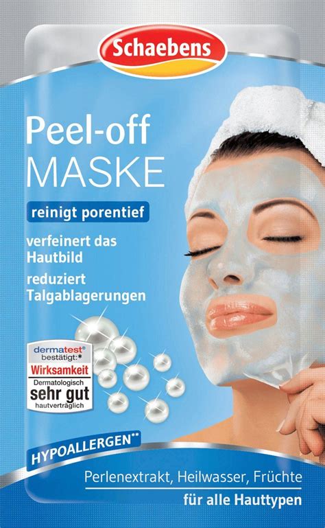 Maseczka Schaebens Maseczka Do Twarzy Peel Off Oczyszczająca 15Ml