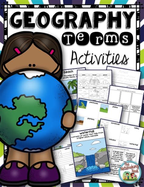 Geography Terms Activities – Notebooking Nook