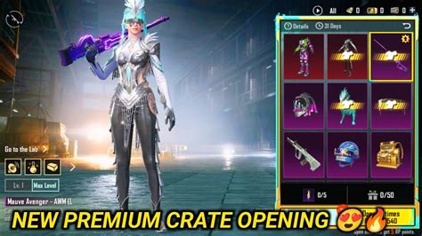 New Premium Crate Opening Pubg Mobile Premium Crate Opening Pubg