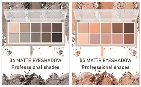 Amazon Colors Eyeshadow Palette Matte Naked High Pigmented Eye
