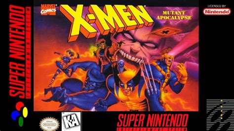 X Men Mutant Apocalypse Snes Longplay Youtube