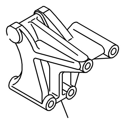 Isuzu NQR Bracket Engine Electrical 8 98117 347 1 Criswell Isuzu