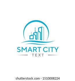 Smart City Logo Vector Template Technology Stock Vector (Royalty Free ...