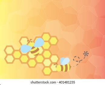 Seamless Geometric Pattern Honeycomb Trendy Hand Stock Vector Royalty