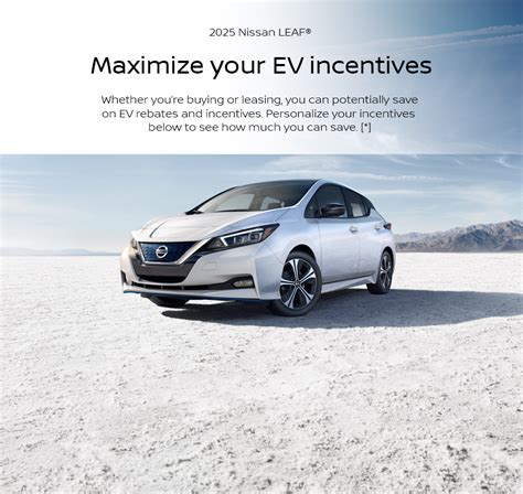 Nissan Leaf Ev Rebates And Incentives