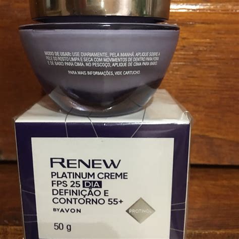 Avon Renew Creme Hidratante Platinum Dia Review Abillion