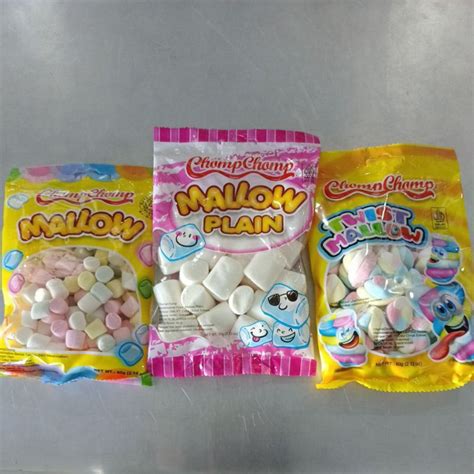 Jual Marshmallow Twist Mallow Mallow Plain Mini Marshmallow