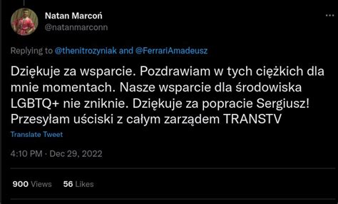 O Napisa O O Transtv Jako O Aktywistach Lgbt To Uniwersum Wesz O Na