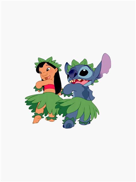 Lilo And Stitch Hula Clip Art