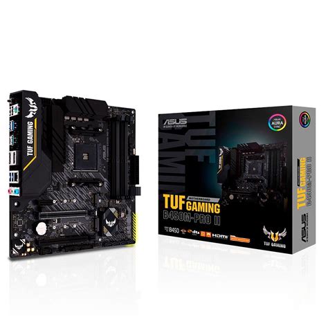 Placa Mãe Asus TUF B450M Pro II AM4 mATX KaBuM