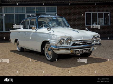 1962 Ford Consul Classic Classic British Familie Auto Stockfotografie