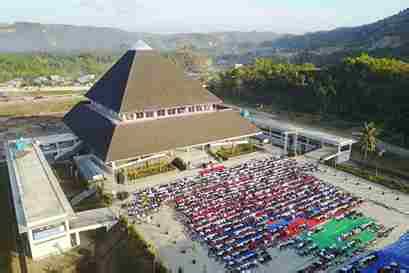 Desain Masjid Nurul Bilad Di Mandalika Lombok Garis