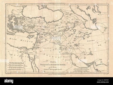 Descendants Of Shem Ham And Japheth Map - Lake George Florida Map