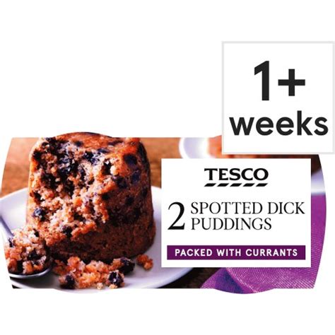 Tesco Spotted Dick Puddings 210g Compare Prices Where To Buy