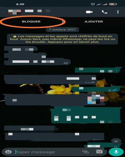 Comment Bloquer Un Num Ro Sur Whatsapp