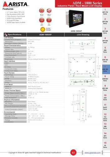 Liquid Cooling Industrial Computers Arista PDF Catalogs Technical