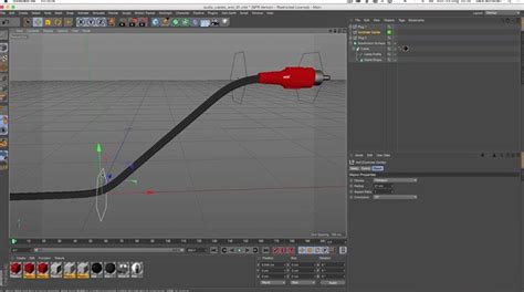 Use The Mograph Tracer Object With Splines To Rig Cables In Cinema 4D