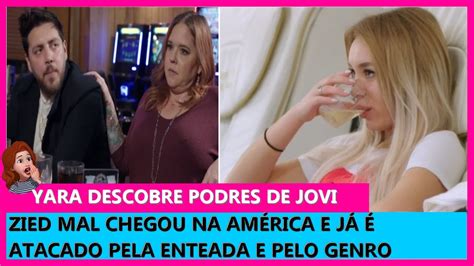 O Encontro De Rebecca E Zied Yara Descobre Segredos De Jovi Dias