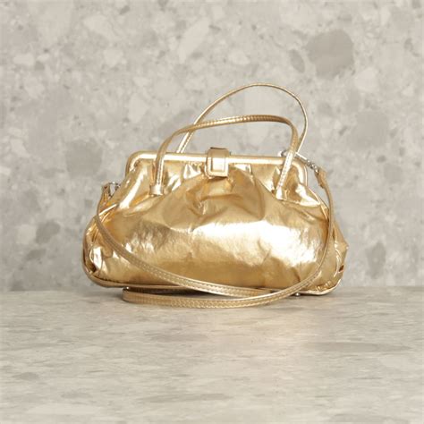 Bolsa Dourada Tiracolo Zara Bolsa De Ombro Feminina Zara Usado