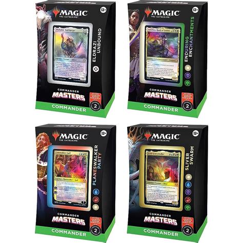 Magic The Gathering Commander Masters Commander Deck Set Card