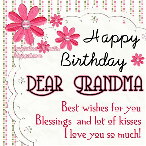 Happy Birthday Dear Grandma Pictures, Photos, and Images for Facebook ...