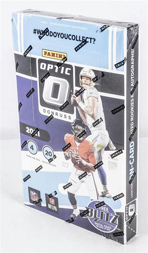 2021 Panini Donruss Optic Football Hobby Box Da Card World