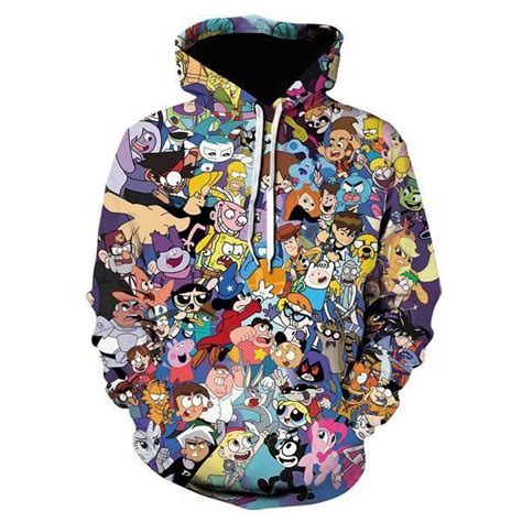 Sweat Shirt Homme Dessin Anim Scooby Doo D Imprim Capuche Anime