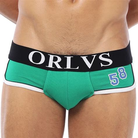 ORLVS Brand Breathable Men S Underwear New 2018 Gay Briefs Men 100