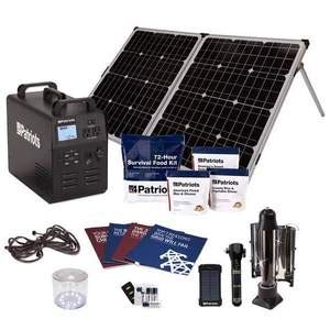 Patriot Power Generator 1800 | 4Patriots 652wH Solar Generator