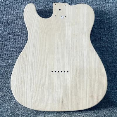 Solid Ash Wood Telecaster Tele Style Guitar Body Diy Project Reverb