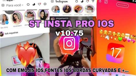 St Instapro Ios Atualizado Instagram Estilo Iphone No Android Fontes