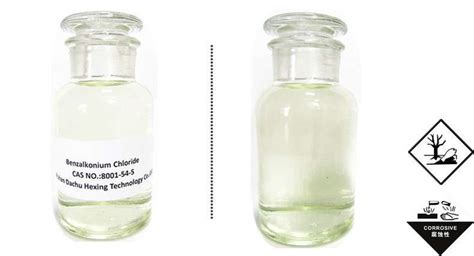 Benzalkonium Chloride CAS 8001 54 5 Disinfectant Oilfield Chemicals