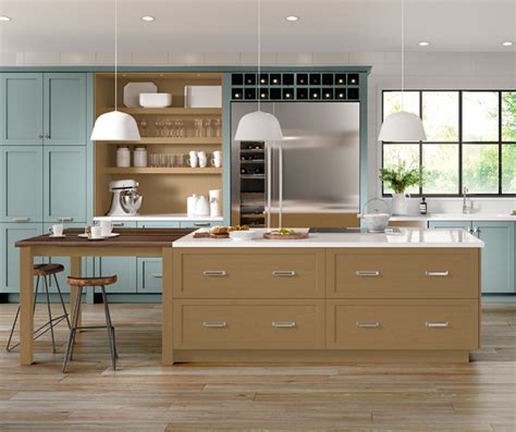 Watery Blue Scandi Inspired Kitchen Cabinets