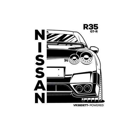 R35 GTR Automotive Logo Design Gtr Cool Car Drawings