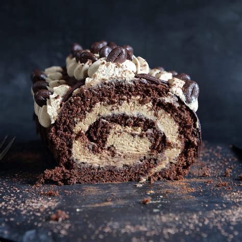 Mocha Roulade For Coffee Lovers Espresso Intense And Gluten Free