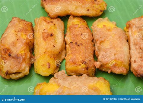 Banana Fry Pazham Pori Traditional Kerala Snack Stock Image Image Of