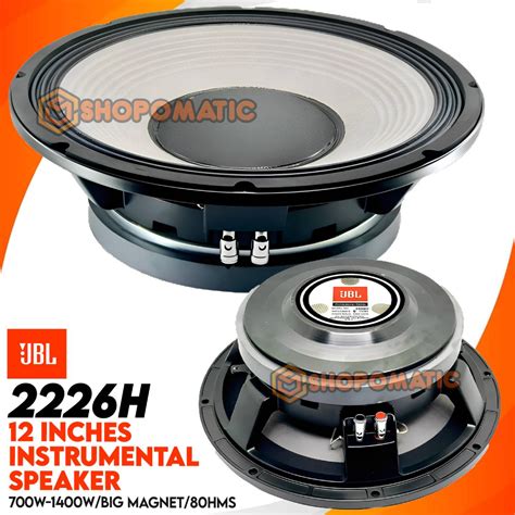 Jbl Instrumental Speaker H Big Magnet Coil Watts