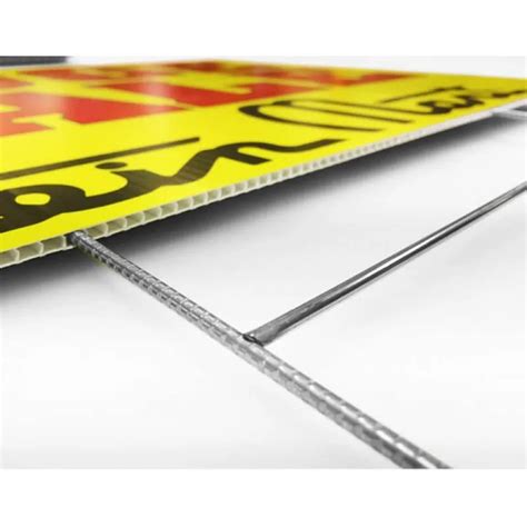 Black H Frame Wire Stakes 9 Gauge 10 X 30 Yard Sign Stakes Buy Yard