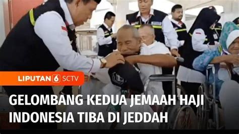 Video Jemaah Haji Indonesia Gelombang Kedua Tiba Di Madinah Dengan