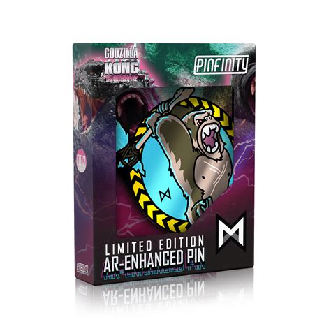 Godzilla X Kong The New Empire Kong Chibi Ar Pin Pinfinity