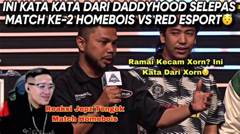 REAKSI 2EZ4JEPZ DAN FEEKZ TENGOK HOMEBOIS VS RED ESPORT YouTube