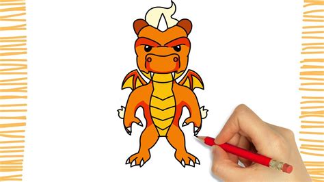 Como Dibujar A Skin Inferno Dragon I Stumble Guys I Paso A Paso Youtube