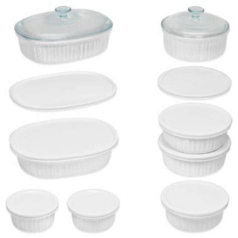 CorningWare® French White® 18-Piece Bakeware Set, 18 Piece - Ralphs