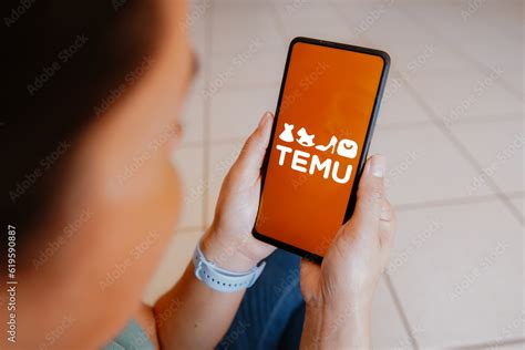 July 3 2023 Brazil In This Photo Illustration The Temu Logo Is Displayed On A Smartphone