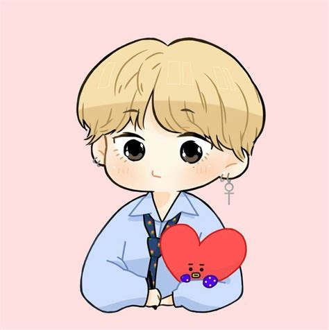 Chibi Bts👑👑 😍🍀 Kim Tae Huynh V Chibi